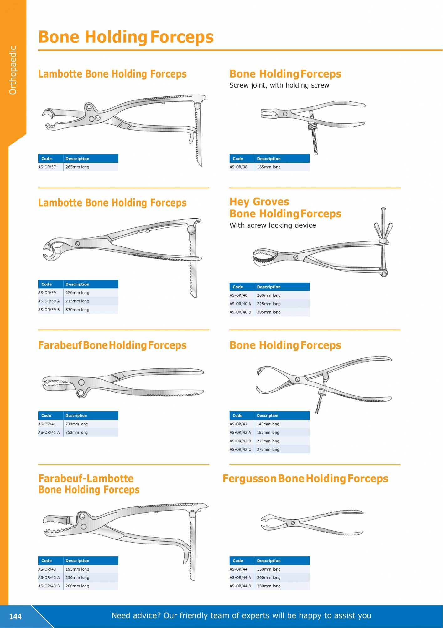 Bone Holding Forceps